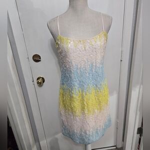 Soloiste Sequins Mini Dress NWT Sz Medium